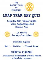 Rotary Leap Year Day Quiz